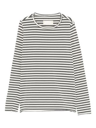 Labo Art Jeppe striped top - White