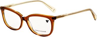 Longchamp Womens 54 mm Brown Opticals