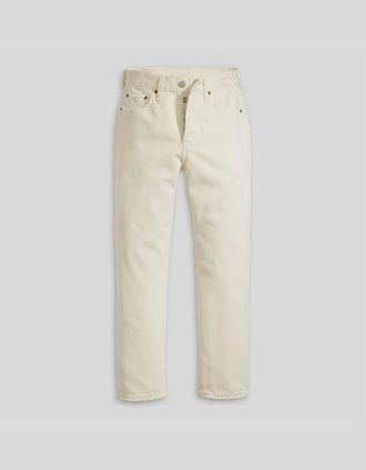 Levi's Womens Cropped Jeans - White - Size: 30 l26