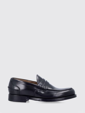 Green George Loafers Men color Black