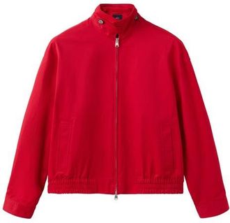 Mango Featuring Hailey Bieber Mutis Oversize Jacket in Red at Nordstrom, Size X-Small