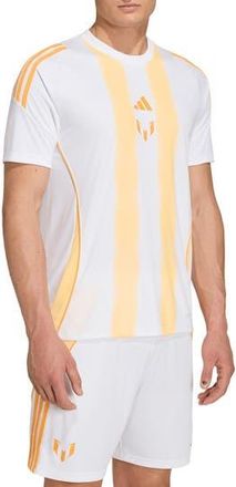 adidas Messi Training Jersey in White/Ice Tangerine at Nordstrom Rack, Size Xx-Large
