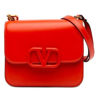 Valentino unisex, Pre-owned, Oranje, Maat: ONE Size Leer