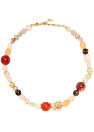 Anni Lu Anni LU Seaside 18kt Gold-plated Necklace - Cream - One Size