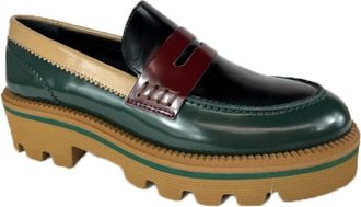 Jhay Mocassin Schoenen - Dames - Loafers - Groen - 37 EU - Schoenen