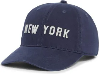 Treasure & Bond Embroidered Twill Baseball Cap in New York at Nordstrom