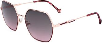 Carolina Herrera HER 0183/S 0NOA M2 Gold Burgundy/Brown Pink Gradient