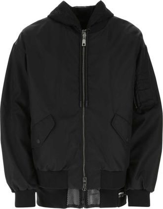 Dolce & Gabbana Black Bomber Jacket