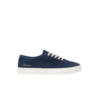 Scarosso Schoenen, Heren, Blauw, 42 1/2 EU, Katoen, Sirio Sneaker