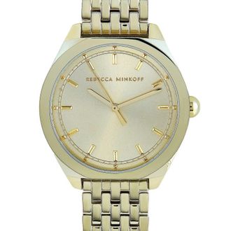 Rebecca Minkoff Amari Quartz Gold Dial Ladies Watch 2200326