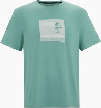 Regatta Mens Regatta Mens Fingal Hydrofoiling T-Shirt - Blue - Size: 50