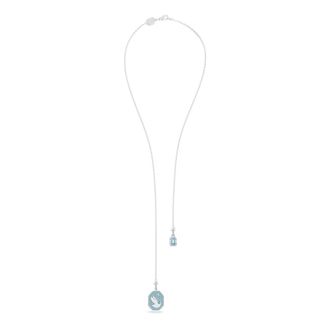 Swarovski Zwaan Ketting - Dames - Kettingen - Grijs - ONE Size - Accessoires