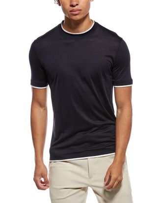 Brunello Cucinelli Silk-Blend T-Shirt