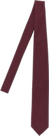 Pal Zileri Silk Tie Cravatte Bordeaux-Uomo