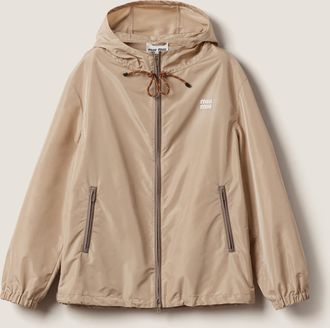 Miu Miu Technical fabric blouson jacket