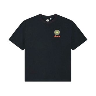 Deus T-Shirts, male, Black, Size: XL t-shirt Cotone