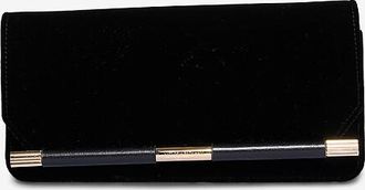 Victoria Beckham Clutch aus Samt 202
