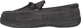 Clarks Mens Moccasin Slipper, Grey, 13 Wide
