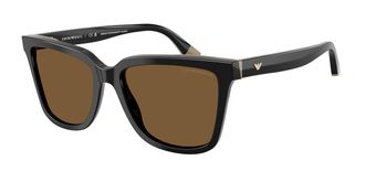 Emporio Armani EA4261F Asian Fit 631373 Womens Sunglasses Black Size 55
