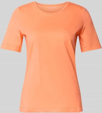 Christian Berg T-Shirt mit Rundhalsausschnitt in Apricot, Gr&ouml;&szlig;e XXL
