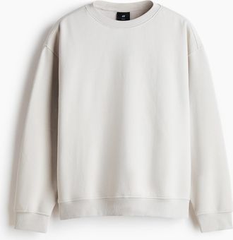 H&M Sweatshirt in Loose Fit - Grau