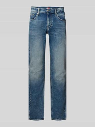 Tommy Jeans Slim Fit Jeans aus Baumwoll-Mix Modell SCANTON SLIM in Blau, Gr&ouml;&szlig;e 29/30