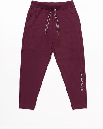 Freddy Pantaloni Sportivi Donna Regular 7/8 Dettagli Leopardati