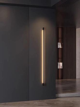 OEM Handa - L&aacute;mpara De Pared Led De 120 Cm, 20 W, Negra