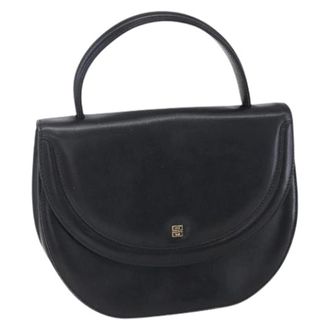 Givenchy Pre-owned Handbags, female, Black, Size: ONE SIZE Pre-owned Leather Handbag