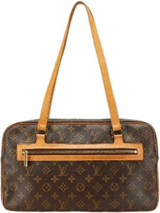 Louis Vuitton Pre-owned Shoulder Bags, female, Brown, Size: ONE SIZE Pre-owned Canvas louis-vuitton-bags