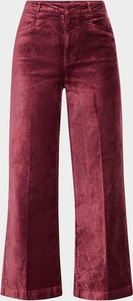 Paige Anessa Velvet Trousers