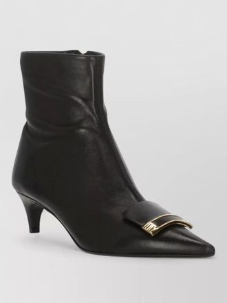 Sergio Rossi leather ankle boots