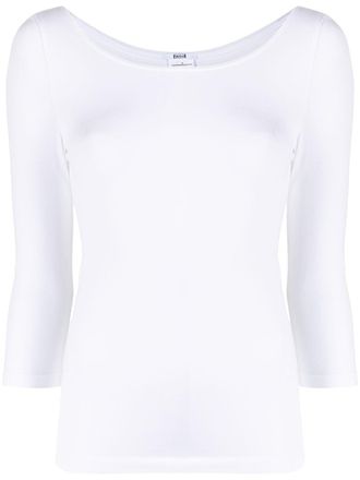 Wolford Cordoba scoop-neck top - White