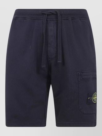 Stone Island shorts side pocket and back detail