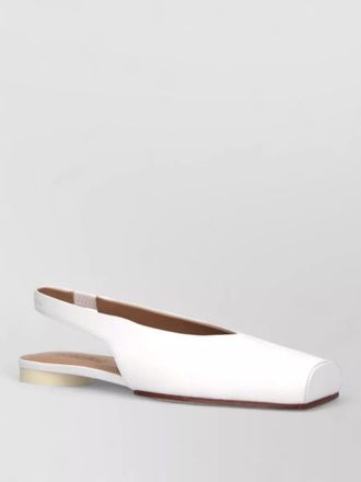 Maison Margiela leather ballerina flats