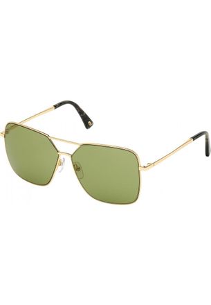 Web Eyewear Womens WE0285-5930N WE0285 59 5930N Sunglasses - Gold - One Size
