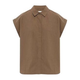 Matteau Shirts, female, Brown, Size: XL Relaxed Sleeveless Shirt
