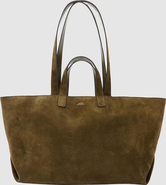 A.P.C. Sac Le Drummer Kaki Fonce