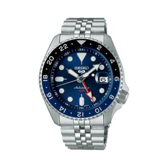 Seiko Unisex - Ssk 003K1 - Herenhorloge 5 Automatisch 3 Wijzers - Dames - Horloges - Blauw - ONE Size - Accessoires