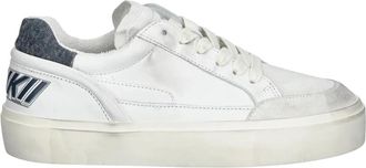 INUIKII Lila Low - Dames - Sneakers - Wit - 36 EU - Leer - Schoenen