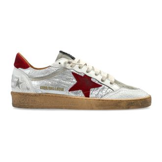 Golden Goose Sneakers, male, Gray, Size: 11 US Ball Star Sneakers