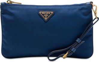 Prada Pre-owned Prada Tessuto Wristlet Clutch Ladies KP3WK1OEVNQFES7P