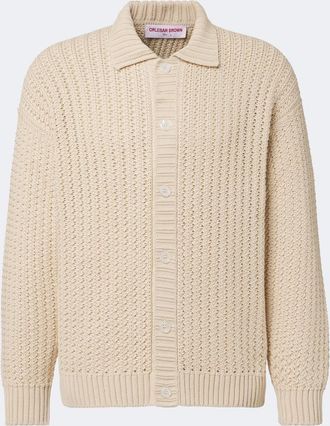 Orlebar Brown Cardigan Thomas in cotone