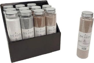 Trade Shop Trade Shop - Set 12 Pz Barattolo Con Sabbia Colorata Decorazione Della Casa Decorativi 133685