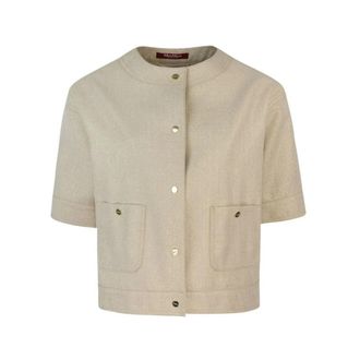 Max Mara Mujer, Chaquetas, Amarillo, Talla: S