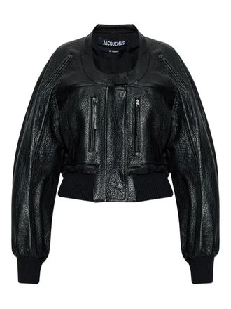 Jacquemus Bomber Tore Con Zip-Donna