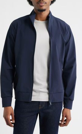 Save The Duck Water Resistant Track Jacket in Navy Blue at Nordstrom, Size Xx-Large