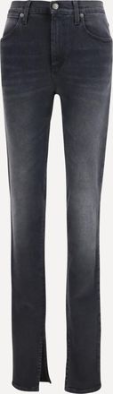 Gucci Jeans skinny in denim di cotone effetto d&eacute;lav&eacute; Woman 27