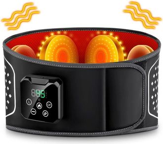 OEM Cintur&oacute;n Lumbar Inal&aacute;mbrico Con Calefacci&oacute;n Y Masaje, Almohadilla T&eacute;rmica Para La Cintura Con 3 Modos De Masaje Y 4 Niveles De Temperatura, Para Alivi