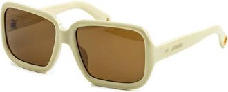 Jacquemus Ladies Black Square Sunglasses JAC/86 C2